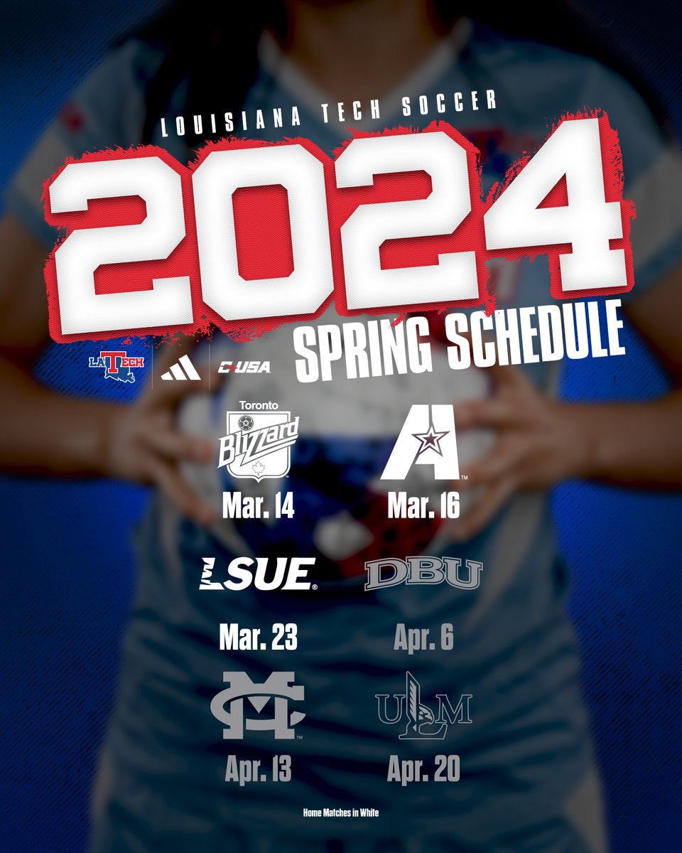 Spring Soccer is in the air ⚽️ Here's the Spring Schedule ⬇️