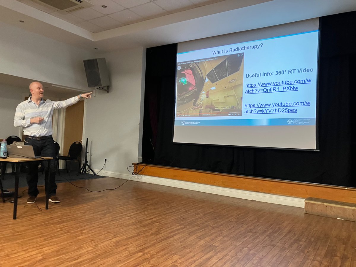 Next up, Steve Hill discussing radiotherapy for MSCC #MSCC@VCC