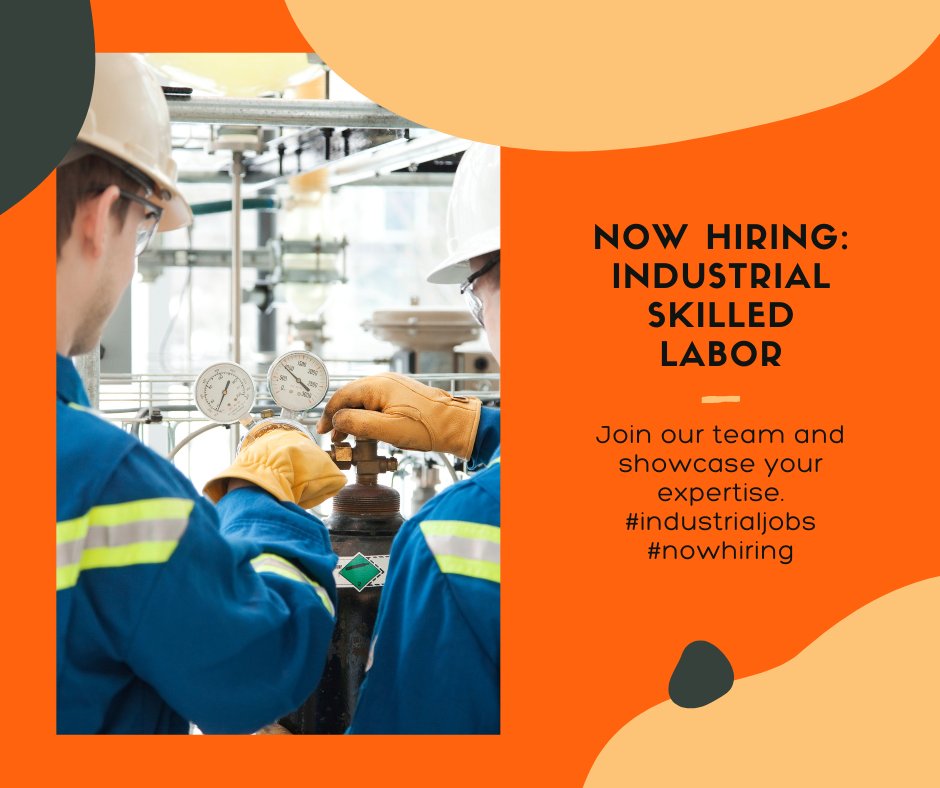 💪 Unleash your skills with us! We're searching for dedicated Skilled Laborers to join our hardworking team. If you're ready to roll up your sleeves and make an impact, this is your moment! 🚀 Apply now and let's build success together. 💼 #SkilledLabor #JoinOurCrew #NowHiring...