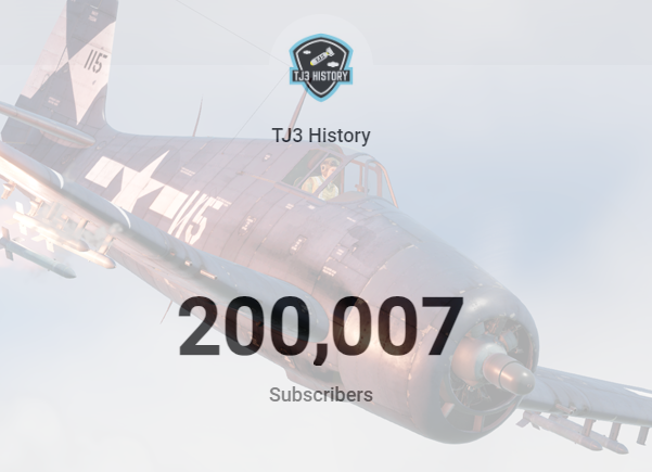 200K Subscribers on YouTube! Thanks so much for your continued support everyone. Couldn't have done this without you!!
#History #Aviation #WorldWarII