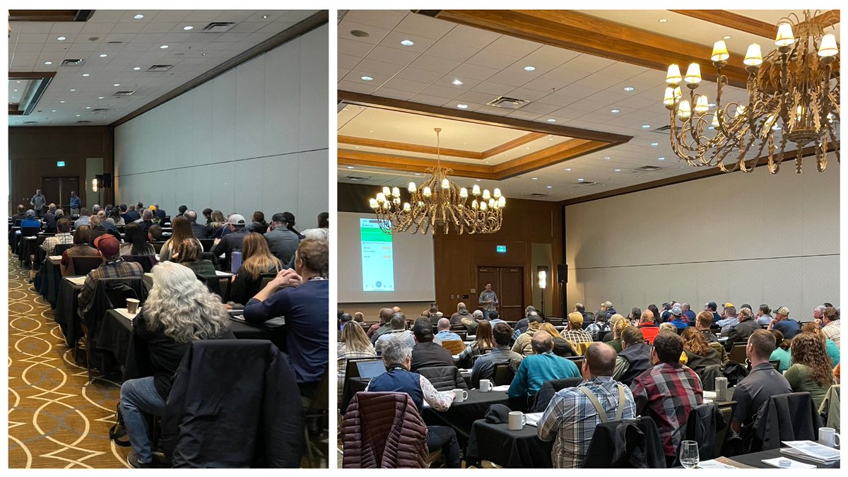 ATPNutritionLtd's tweet photo. We've got a FULL house here for our second-to-last Nutrient Summit of the season in Red Deer! Thanks for coming out to learn with us today. https://t.co/5shnEC8MBp