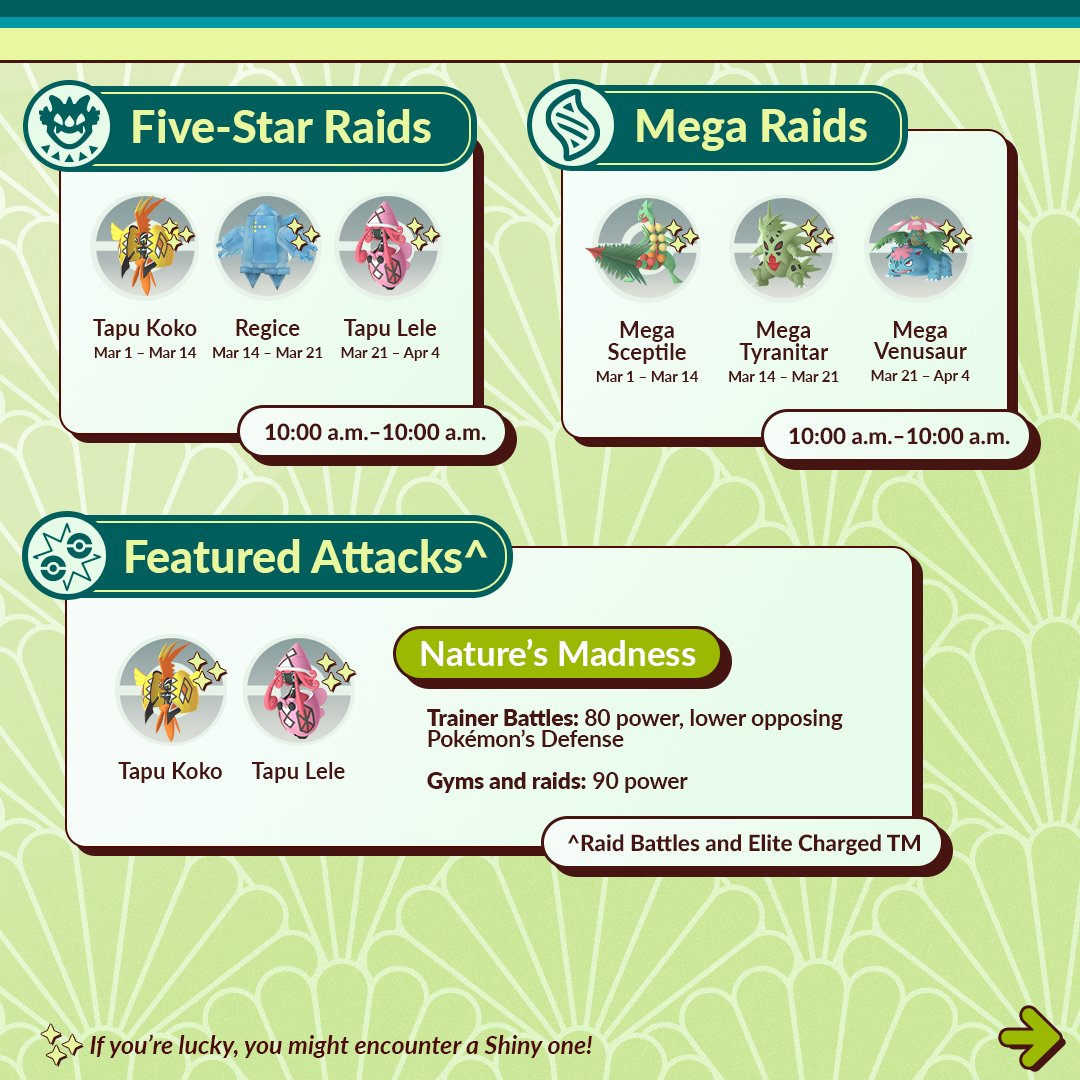 Pokémon GO tweet media