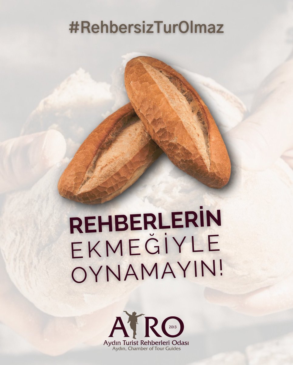 ATROrehber's tweet photo. Rehberlerin ekmeğiyle oynamayın! #RehbersizTurOlmaz https://t.co/Vo3Arv3241