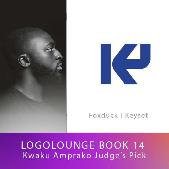 Out of over 35,000 logos, jury chair Kwaku Ampako selected Foxduck's logo for Keyset as their favorite. Foxduck has posted 367 logos, since 2018, on LogoLounge and 10 of them are featured in Book 14! #LogoLoungeBook14 #LogoLounge #Book14 #LogoDesign #Logos#LogoInspiration