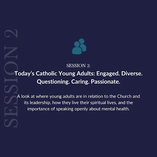 Session 2 of the 2024 Catholic Partnership Summit will feature @drjoshpackard, @AvilaCosnahan, Jill Fisk, and @pjarzembowski on the topic of “Today’s Catholic Young Adults: Engaged. Diverse. Questioning. Caring. Passionate.” Learn more: pulse.ly/rrpoxrjqsi #YoungCatholics
