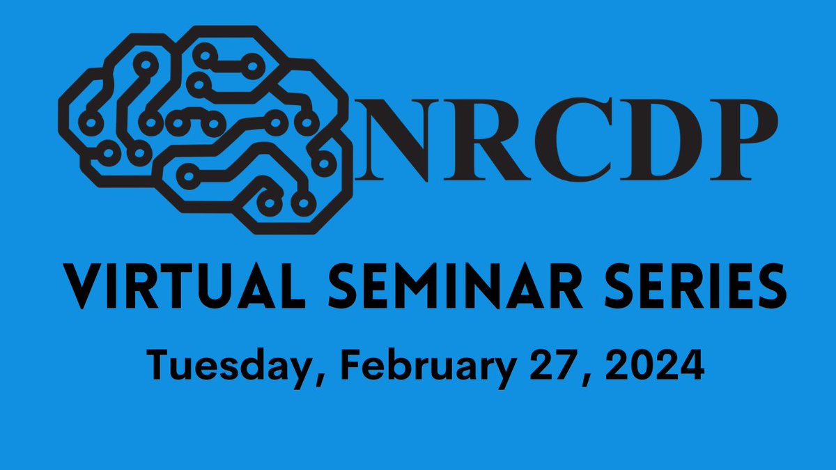 NRCDP_K12 (@nrcdp_k12) on Twitter photo Thank you to all who joined us for our 1st webinar of 2024 & many thanks to Dr. Fred Barker for leading the discussion. View the webinar on YouTube.:bit.ly/49VTDW1
Join us on 4/16: "Clinical Research Networks" with Dr. David Limbrick (<a href="/MdLimbrick/">Dave Limbrick, MD, PhD</a>). Thank you to all who joined us for our 1st webinar of 2024 & many thanks to Dr. Fred Barker for leading the discussion. View the webinar on YouTube.:bit.ly/49VTDW1
Join us on 4/16: "Clinical Research Networks" with Dr. David Limbrick (<a href="/MdLimbrick/">Dave Limbrick, MD, PhD</a>).