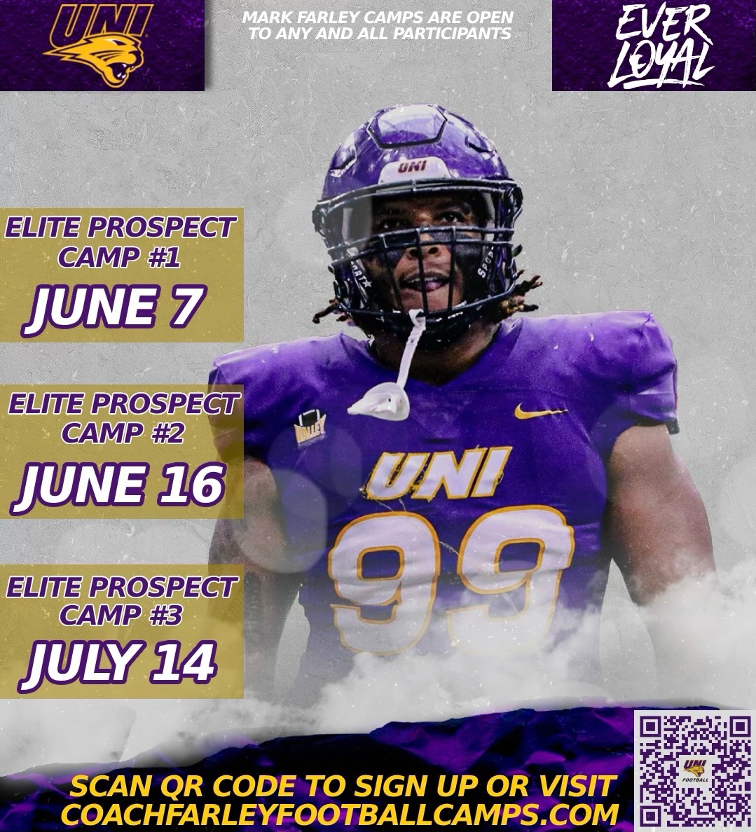 Camp season is right around the corner! Looking forward to working with all the prospects this summer! #EverLoyal