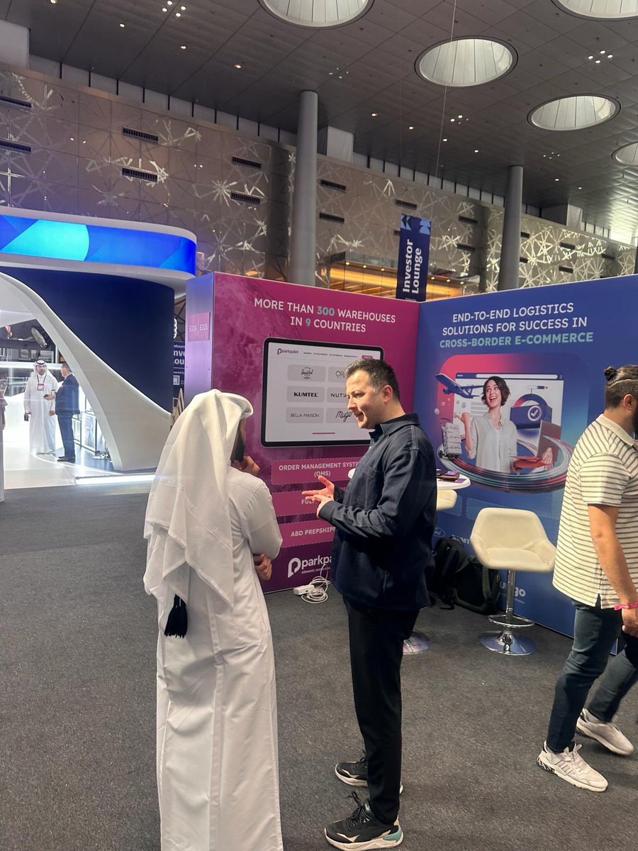 Navlungo (@navlung) on Twitter photo Navlungo ve <a href="/ParkPaletCom/">Park Palet</a> ekipleri, Web Summit Qatar'da! 🌎
118 ülkeden binlerce girişimci, yüzlerce yatırımcı ile yaklaşık 20 bin teknolojiseveri ağırlayan dünyanın en büyük teknoloji konferansı Web Summit Qatar 2024 organizasyonu dolu dolu geçiyor! 🚀 Navlungo ve <a href="/ParkPaletCom/">Park Palet</a> ekipleri, Web Summit Qatar'da! 🌎
118 ülkeden binlerce girişimci, yüzlerce yatırımcı ile yaklaşık 20 bin teknolojiseveri ağırlayan dünyanın en büyük teknoloji konferansı Web Summit Qatar 2024 organizasyonu dolu dolu geçiyor! 🚀