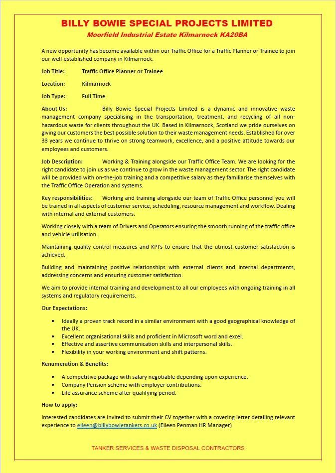 ‼️ ‼️ VACANCY ‼️ ‼️ 
Please make sure your application is submitted no later than midnight on Monday 4th March 2024