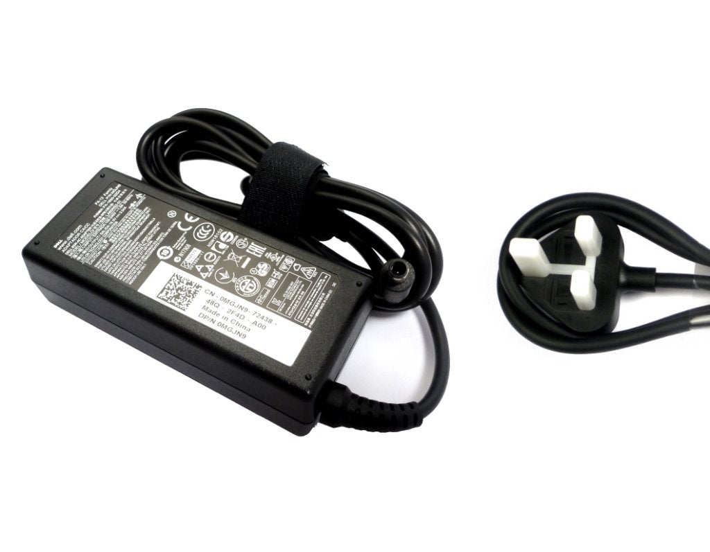 Dell laptop AC Adapter / charger 65w G6J41 43NY4 MGJN9 WC42G G6J41 W1N63 8XW1N £27.49 
blackcatpc.co.uk/products/dell-… 
Genuine Dell 65w laptop and PC charger / AC adapter. Free mains lead included the adapter 
Condition: New Dell Stock
MODEL: 43NY4 MGJN9 GRPT6 450-AECO
DPN / MPN: ...