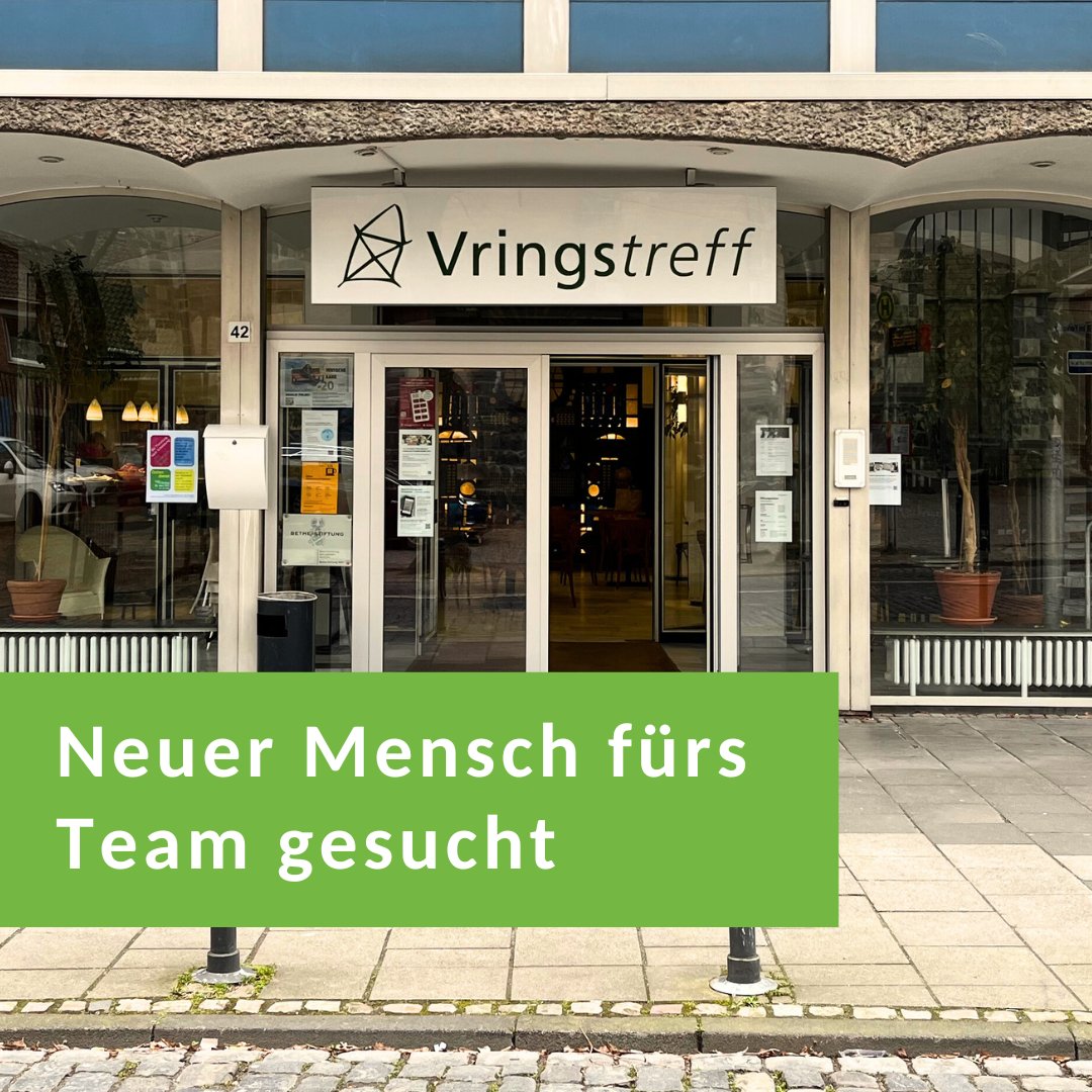 Unsere Geschäftsführerin Jutta Eggeling wird sich in den Ruhestand verabschieden. Wir freuen uns mit ihr und sind auch sehr traurig. Jetzt bitten wir um Eure Hilfe bei der Suche einer neuen Person für die Vringstreff-Geschäftsführung: vringstreff.de/ausschreibung-… 💚