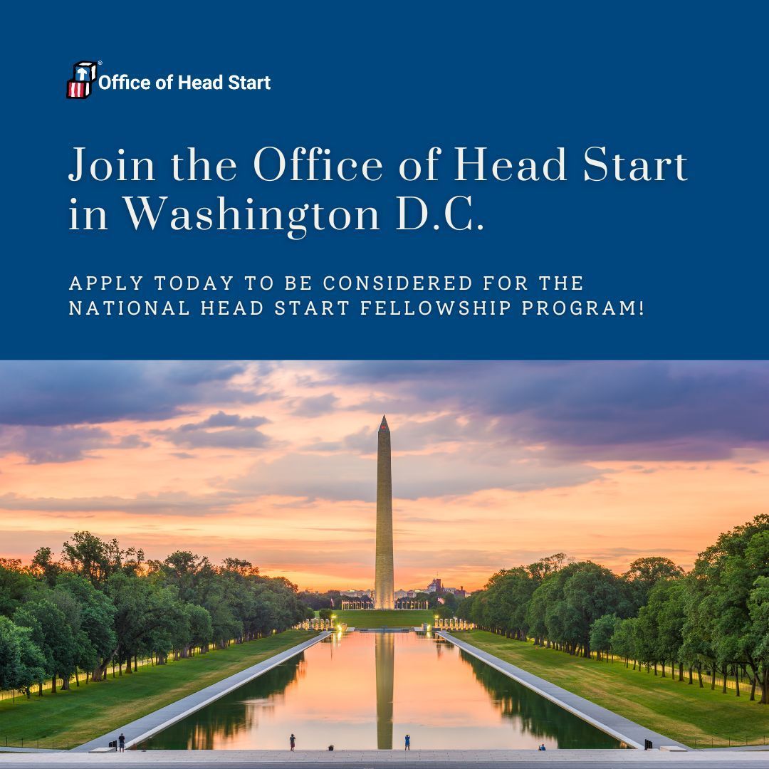 Have you ever wondered what it would be like to move to Washington, D.C. and work for a year with OHS? You can then return to your community more experienced in program planning, decision-making, and federal policy. 

Learn more: buff.ly/42MPGAA

#HeadStartFellowship