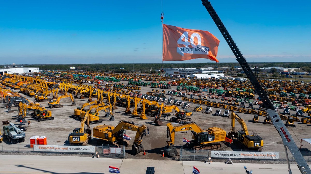 There are equipment auctions, and then there are Ritchie Bros.' auctions. Our big Orlando 2024 auction wraps with US$258+ million sold and record-breaking inventory: Read more: ow.ly/n9f950QISw4