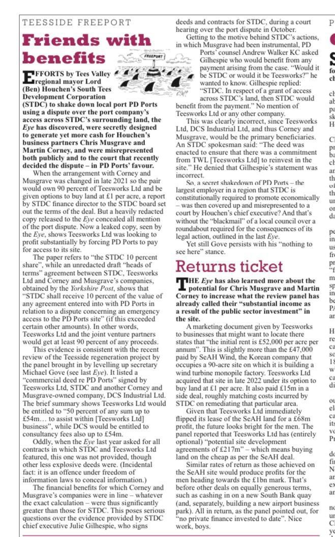 <a href="/BBCRichardMoss/">Richard Moss</a> No corruption eh ? 🤔🤔🤔Isnt that misleading the public? Why no DETAILED account of the recommendations? And 👇