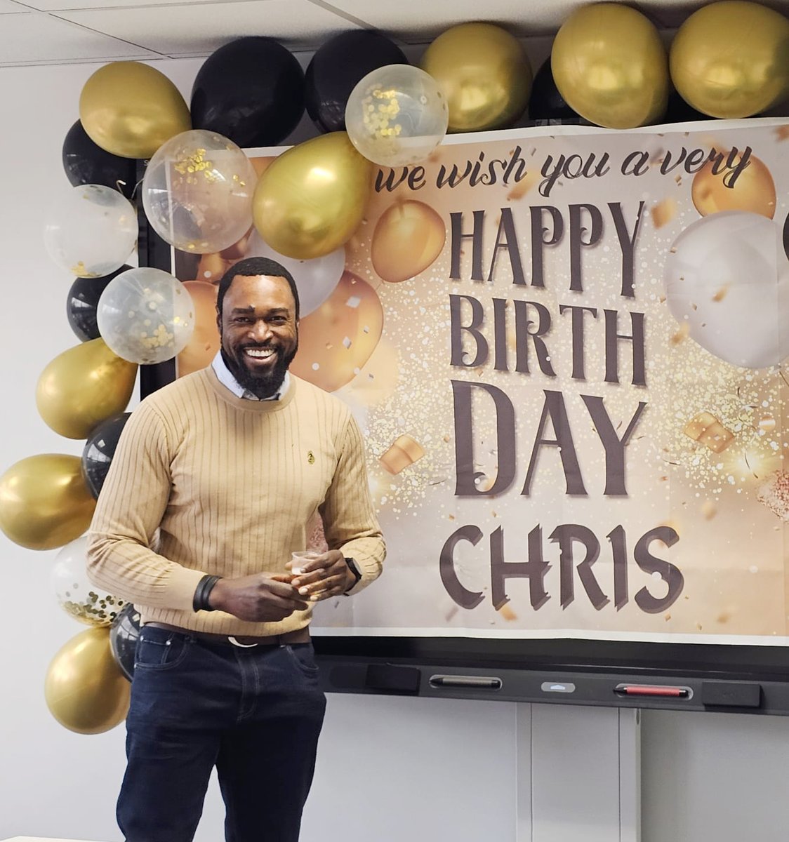 Happy Birthday Chris 🎉