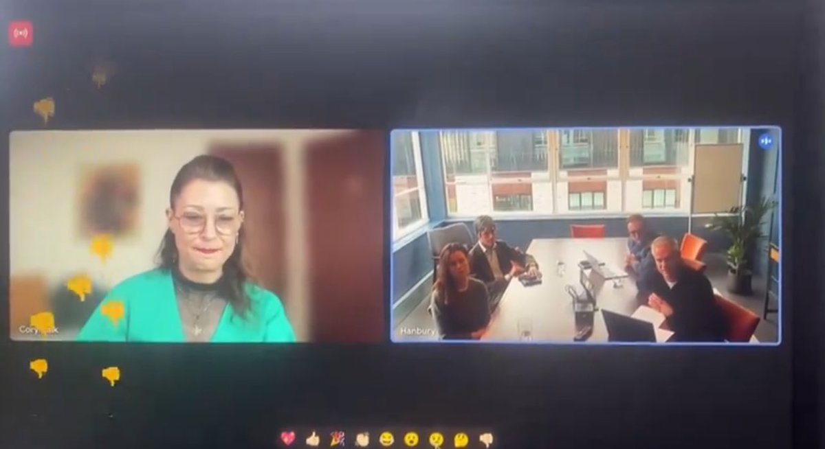 👎There were so many thumbs down emojis that the CEO ended the meeting👎 

“It’s impossible to ignore the emojis from my side … we’re going to organize [this meeting] in a way where we can actually give the information to people who want to receive it,” he said