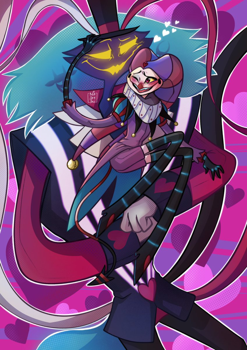 I can’t stop thinking about them halp 💖💜💞

#Fizzarolli #Fizzarozzie #fizzmodeus #helluvaboss #HelluvaBossAsmodeus #HelluvaBossFizzarolli