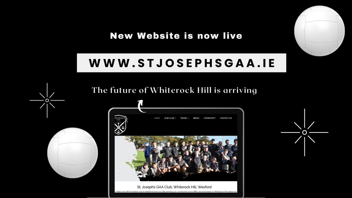 St. Joseph's GAA Club Wexford (@stjosephswexgaa) on Twitter photo Absolutely delighted with our state of the art new website, this nicely compliments our social media platforms which have been transformed over the last 12 months, this new site stjosephsgaa.ie was expertly designed by <a href="/KieranDalyDesgn/">Kieran Daly</a>
#wexford #website #newwebsite #gaa Absolutely delighted with our state of the art new website, this nicely compliments our social media platforms which have been transformed over the last 12 months, this new site stjosephsgaa.ie was expertly designed by <a href="/KieranDalyDesgn/">Kieran Daly</a>
#wexford #website #newwebsite #gaa