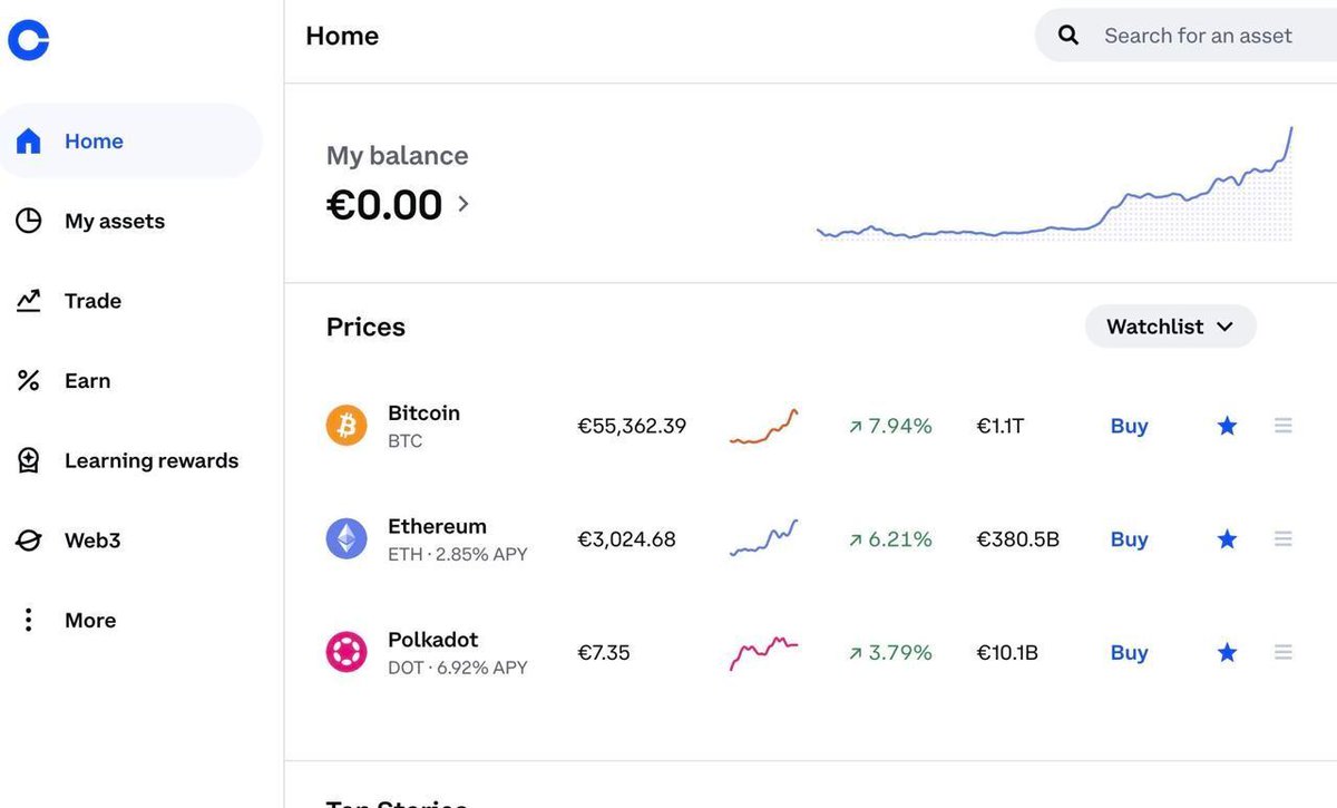 ⚠️ Coinbase users report zero balance bug While #Bitcoin was showing  extraordinary move towards All Time High, all of the sudden bug caused # Coinbase users to see their account balances hit all-time