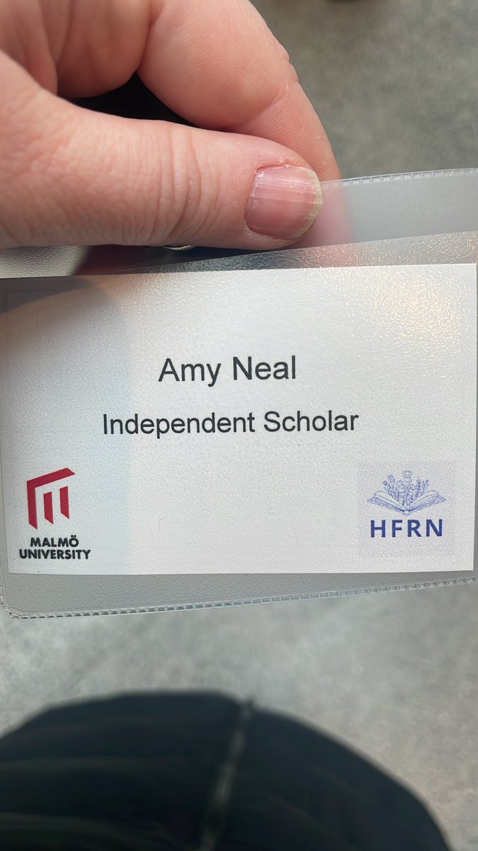 Reflecting on Historical Fictions Research Network Conference: Malmö 2024📚

So many fascinating talks from a range of disciplines and great to meet so many really interesting people. Thanks for letting me be a part of it, it was a great experience ☺️

#hfrn2024 @HistoricalFic