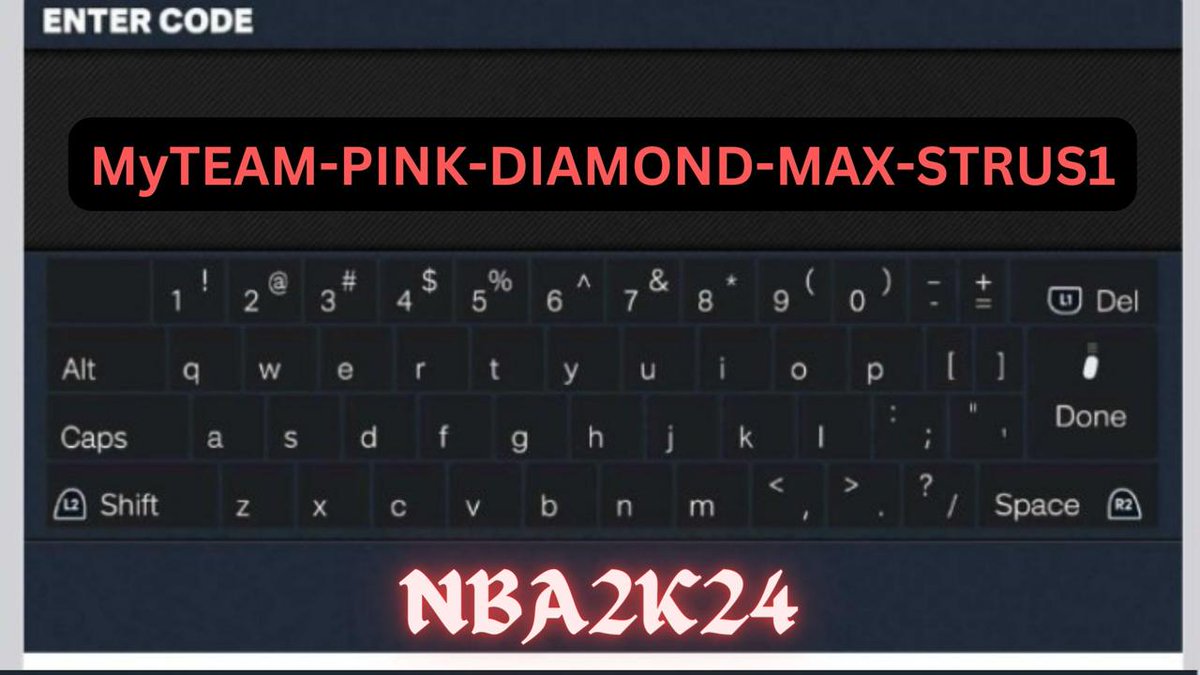 🚨 #LockerCodes 🚨 MyTEAM-PINK-DIAMOND-MAX-STRUS1 In honor of his wild game-winning shot last night, use this #LockerCode to get a #PinkDiamond #MaxStrus on your squad! Available for one week. #tuesdaynight #NBA #NBA2K24