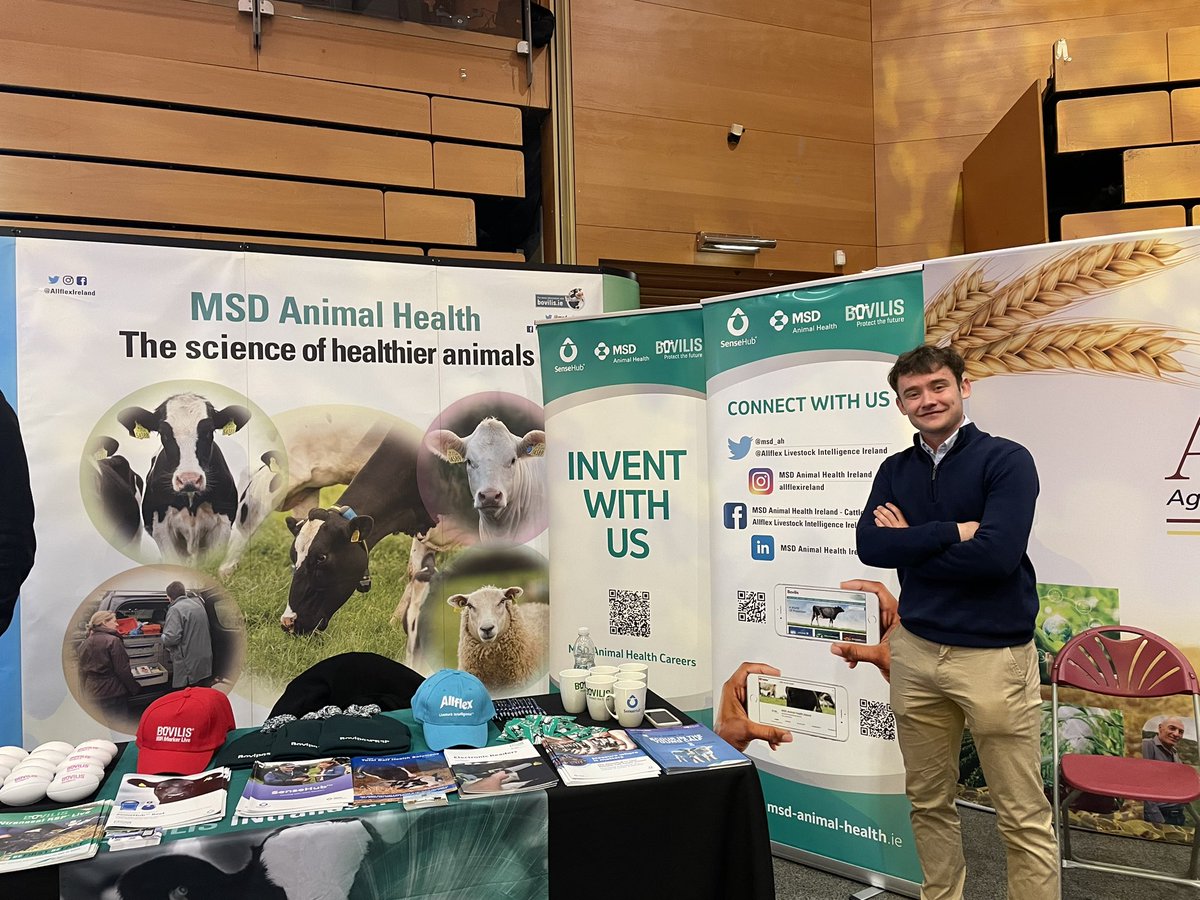 We were delighted to attend &amp; present at the UCD Agriculture, Food Science &amp; Human Nutrition Careers Fair in Belfield today. Also to meet Minister for Agriculture, Food and the Marine, Charlie <a href="/McConalogue/">Charlie McConalogue</a> Lots of talented students graduating from <a href="/ucdagfood/">UCD School Ag & Food</a>