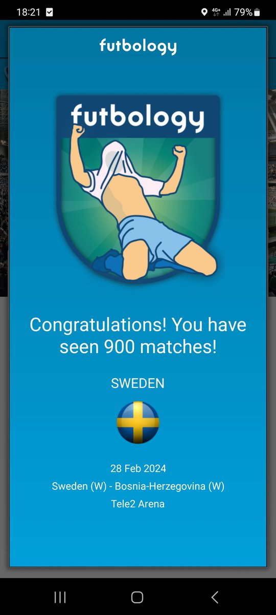 3:0 halftime. I had definitely worse centennials. 😊 #groundhopping #swebih