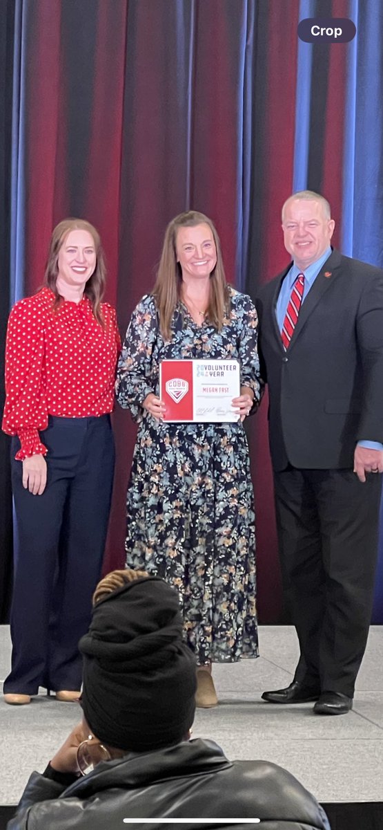 It’s always an honor to be a part of Cobb Schools Foundation’s recognition of Volunteers of the Year. “Thank you”, Megan Fast, for all that you do for the staff and students of Ford Elementary.