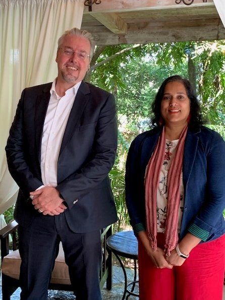 So encouraging to meet my old friend and colleague Lars @UNDPKenya Deputy Representative. Exciting to learn about their  Business Operations Strategies, E-Government, Digital Transformation and lessons from the YouthConnekt Africa Summit Kenya leading up to the YCA Kigali Summit