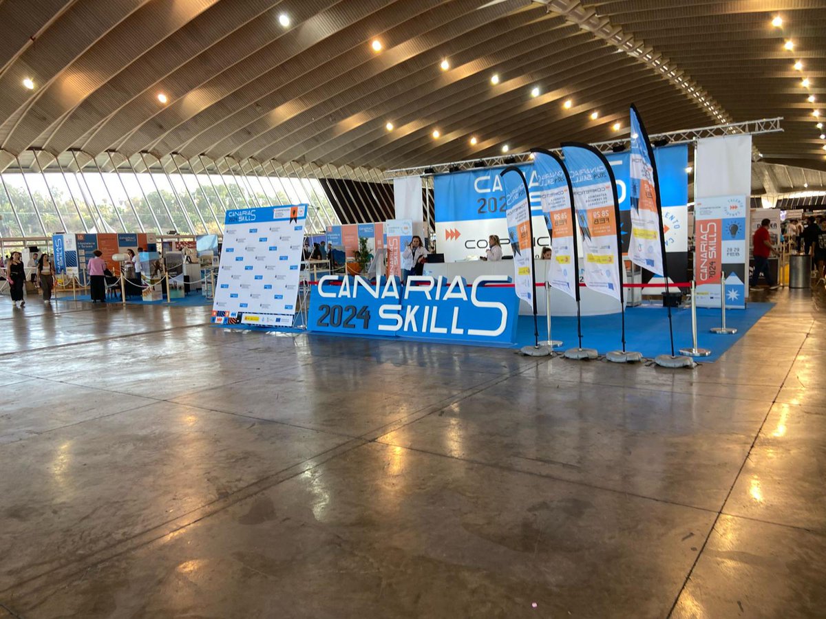 Hoy han dado comienzo las Canarias Skills 2024 en el Recinto Ferial de Santa Cruz de Tenerife.

Mañana la segunda jornada. ¡No te la pierdas!

Educación_GobCan
#observatorioFPcan
#InnovaFpcan
#emprendimiento