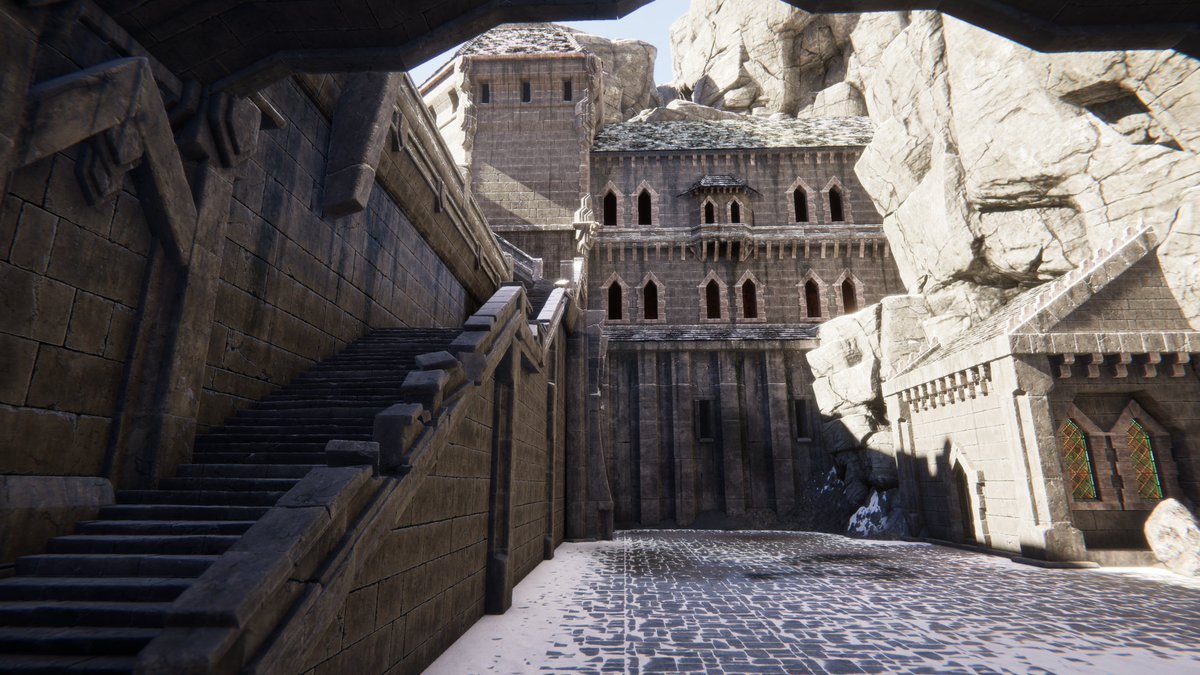 PawelHomenko's tweet image. Just released 🔥 Modular Castle &amp;amp; Dungeon 📷 on
@AssetStore
- 3 years of work, 1000+ models, 1990 meshes, and 1300 prefabs. You can build towns, castles, and dungeons effortlessly. The demo scene is  1km²! #assets #asset #environment #gamedev #unity #madewithunity