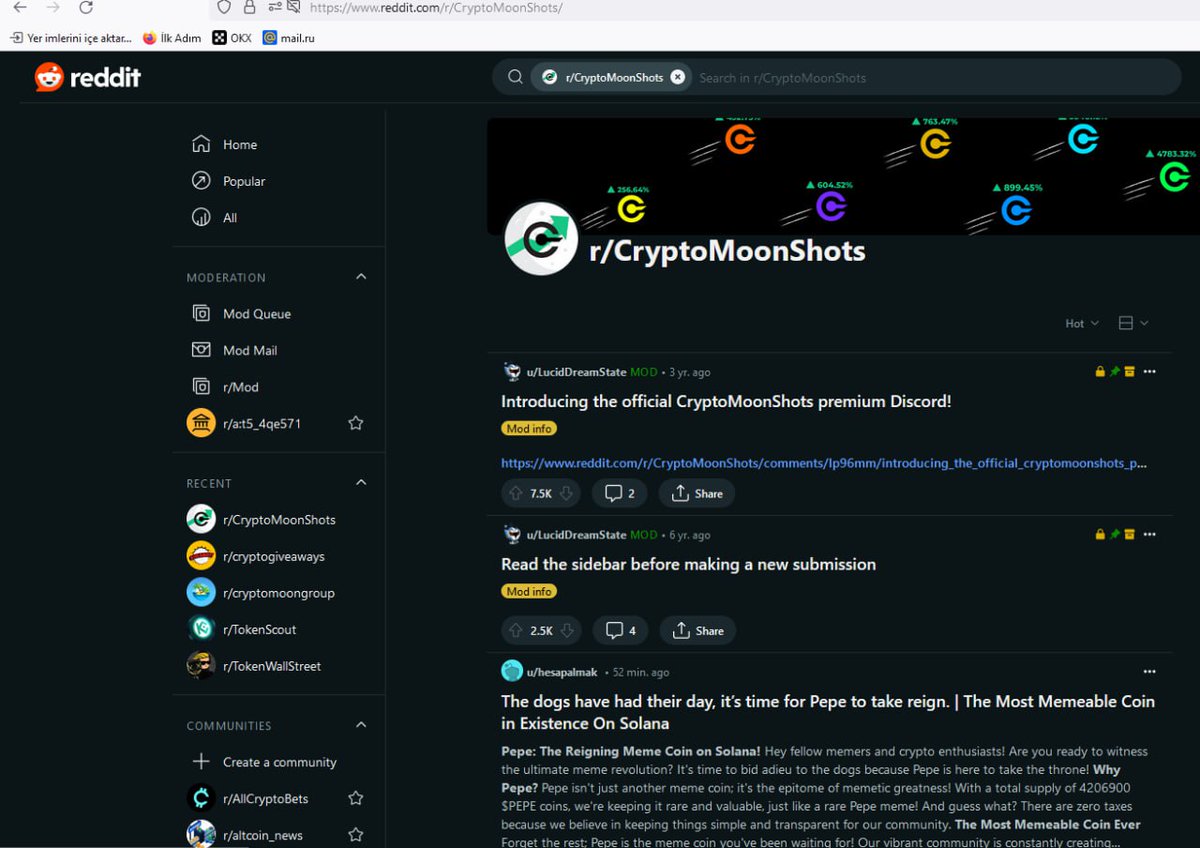 pepetobillions's tweet photo. CMS - rank #1 now 🔥
$PEPE https://t.co/V6Jh6SfgoI