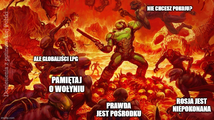 PutinizmPolski's tweet photo. Dwa lata wojny. Część druga, nowe narracje, nowi sojusznicy Kremla

👉 Kiedyś czasy były jednak prostsze. Taki Związek Radziecki wysyłał na Zachód swoich agentów wpływu, którzy próbowali przekonywać miejscowe elity o wyższości radzieckiego ustroju nad zgniłym Zachodem. Opowiadano bajki o tym jak to wszyscy mają co jeść, nie ma nierówności, wyzysku i rasizmu, a dobrze odżywieni robotnicy z uśmiechem na ustach pracują w czynie społecznym, zamiast dla bożka mamony. To se ne vrati. Dziś propaganda rosyjska nie ma jednej linii. Wręcz przeciwnie, słynie forsowania wielu narracji na raz, często wzajemnie sprzecznych. Na przykład w 2016 roku rosyjskie trolle przekonywały czarnoskórych obywateli USA, że Hillary Clinton to przedstawicielka białego, systemowo rasistowskiego, establishmentu, a białoskórych, że to wspierająca czarnoskórych lewaczka. Podobną sprzecznością cechuje się ich opowieść o Ukrainie, która jest jednocześnie żydowska i nazistowska, a na dokładkę jeszcze elgiebetowa.

👉Naturalne pytanie brzmi: czy to działa. Smutna odpowiedź: tak. Raz, że różne narracje trafiają do różnych grup (lewakom podkreśla się “nazistowskość” Ukrainy, a prawakom żydowskie pochodzenie Zełeńskiego), a dwa, że Rosjanie widocznie zauważyli, że nie musisz kogoś przekonywać do swojej prawdy. Zamiast tego możesz namieszać mu w głowie i przekonać go, że nie ma czegoś takiego jak prawda. Wtedy Twoje (rosyjskie) kłamstwa grają na tym samym boisku co obiektywna prawda. A wtedy nawet remis jest zwycięstwem. Wreszcie, większa liczba narracji to większa szansa, że którąś trafią także w Ciebie.  Dlatego narracji nie tylko może, ale MUSI być dużo. W ciągu tych dwóch lat dowiedzieliśmy się o tym w sposób dobitny. To znaczy: niektórzy z nas. Zróbmy więc krótki przegląd tych narracji i promujących je grup, bo naprawdę uderzają nas z różnych stron.

👉Gieopolityka
W ciągu tych dwóch lat “dowiedzieliśmy się”, że wszystko to, co myśleliście o miejscu Polski na mapie po 1989 roku to kłamstwo, a przynajmniej “atlantycka” propaganda. Niby człowiek ma taką core’ową wiedzę, że w takiej Szwecji jest lepiej niż w Rosji, a bezpieczeństwo Polski jest związane z zachodnimi strukturami, a tu nagle przychodzi doktor Sykulski, by oznajmić, że nie. Niesamowite jest to, że gieopolitycy pozycjonują się w roli zimnych analityków, którzy zamiast patrzeć na świat przez różowe okulary lewackich miazmatów, racjonalnie rozważają wszystkie plusy i minusy, po czym… no właśnie… po czym nieustająco wychodzi im, że musimy “znormalizować stosunki” z Rosją i Białorusią”, oczywiście kosztem Ukrainy. Gieopolitycy powiedzą Wam, że to oczywiste, że Putin robi to co robi. Ba, on jest do tego zmuszony okolicznościami, bo po prostu realizuje swój racjonalnie pojmowany interes. I jeśli my chcemy robić to samo, powinniśmy czym prędzej mu się podporządkować. Przepraszam: “znormalizować stosunki” i “nawiązać relacje bilateralne”. Czytaj: podporządkować się, bo niby jak taka średnia Polska miałaby rozmawiać na równych warunkach z taką Rosją, że nie wspomnę o Chinach. Przyznam, że takie narracje w państwie zagrożonym kremlowskim imperializmem, są czymś niesłychanym. Gieopolitycy w ogóle odrzucają koncepcję istnienia międzynarodowych struktur, które gwarantują bezpieczeństwo małym (a poza Polską są przecież znacznie mniejsi). Gdyby iść tym tokiem rozumowania, to w wersji max cały świat należałoby podzielić na kilka imperiów na krzyż i pozwolić zwycięzcom robić z poddanymi co im się żywnie podoba. W wersji minimum oznaczałoby to z kolei oddanie Putinowi Ukrainy, Białorusi, prawdopodobnie także Mołdawii i całego Kaukazu. Nie udawajmy, że to nie jest zbieżne z propagandą Kremla.

👉Pseudopacyfizm
Przed inwazją, wspomniany doktor Sykulski kreował się na takiego właśnie zimnego racjonalistę. Trzeba było wsłuchać się w to co mówi, poskrobać nieco warstwę taniego grania pseudoeksperckimi terminami (talassokracje, tellurokracje, wielowektorowość, policentryzacja, przepływy geostrategiczne, eurazjanizm (to wprost wzięte od Dugina, którego Sykulski jest wielkim fanem) itd.), by zobaczyć, że tak naprawdę nawołuje on do podporządkowania się Putinowi. Natomiast po lutym 2022 roku, sytuacja stała się znacznie bardziej klarowna. Otóż Sykulski i jemu podobni, nagle zaczęli nawoływać do pokoju i kreować się na wielkich pacyfistów, toczących nieustanny bój z “militarystami”. Czytaj: ze wszystkimi, od PiS po KO, od Konfederacji, po Lewicę. Ku zaskoczeniu nikogo, proponowany przez nich pokój jest pokojem na warunkach rosyjskich, czyli żadnym pokojem, tylko akceptacją rosyjskiej dominacji, nawet jeśli miałaby oznaczać ludobójstwo na terenach okupowanych (a oznacza). Ta narracja żeruje na naszej potrzebie bezpieczeństwa. Bo któż nie chciałby pokoju, prawda? A że już teraz Rosja okupuje ekwiwalent kilku polskich województw, na którym morduje cywilów? Rozumiecie, dziatwa, to tylko jej “reakcja” na “agresywną politykę NATO”. Dodatkowo, by podkręcić Wasz strach, pseudopacyfiści nieustająco straszą nas udziałem w wojnie. Dużo mówią o Polsce jako “zderzaku strategicznym” lub “strefie zgniotu”, którą “anglosasi” są gotowi poświęcić (także nuklearnie) dla swojej militarystycznej zabawy w wojnę z Rosją. Taki Maciej Maciak z Ruchu Dobrobytu i Pokoju (startuje w tych wyborach) wprost mówią, że lada moment tysiące z nas pojadą na front na rzeź, kolejne miliony zostaną zmobilizowane (ciekawe, że nawet Rosja nie zmobilizowała milionów), a państwo upadnie pod ciężarem wojny. Chcecie tego? Oczywiście, że nie. A że to się nie dzieje? To tylko niewygodny fakt.

👉Kresowiactwo
Ponieważ Wołyń. Wołyń to, Wołyń tamto. Wołyń ciągle trwa, jest przeżywany na nowo w myśl nieaktualnej od jakichś 20 lat narracji, jakoby KTOŚ “zabraniał o tym mówić”. Zabawne, bo ten KTOŚ widocznie zapomniał powstrzymać Smarzowskiego przed nakręceniem filmu “Wołyń”, dziesiątek pisarzy i publicystów przed tworzeniem setek książek, artykułów, filmów, wystaw itd. na ten temat, a samych kresowiaków przed stworzeniem szeregu fundacji i grup upamiętniających. Problem jednak nie w tym, że ktoś chce upamiętniać rzeź wołyńską, tylko w tym, że ze wszystkich polskich traum (nawet tylko tych kresowych) wybiera tę jedną, po czym w oparciu o nią zaczyna uprawiać doraźną politykę. W efekcie dostajemy wołyńską obsesję, która w sposób bynajmniej nie zawoalowany uderza w polsko-ukraińskie relacje, ku uciesze Putina. Sytuacja jest naprawdę kuriozalna. Wydawać by się mogło, że od dwóch lat panują doskonałe warunki do przypominania wszystkich rosyjskich i radzieckich zbrodni na Polakach, prawda? Tymczasem akurat w trakcie historycznego pojednania polsko-ukraińskiego zostajemy zaspamowani Wołyniem. Przy czym propagatorzy tej fałszywej nostalgii otwarcie przenoszą winę grupy nacjonalistów i bandytów sprzed 80 lat na wszystkich żyjących dziś Ukraińców. W efekcie dostajemy gładką narrację, w której głupiutki polski rząd (ten i poprzedni) pomaga narodowi bandytów i morderców, który lada moment rzuci nam się do gardła. Dlatego - mówią te środowiska - powinniśmy tę pomoc czym prędzej obciąć. A że jest to dokładnie to, czego chce Rosja? Pewnie przypadek.

👉Globalizm
Piękno tej narracji polega na tym, że można w nią włożyć dokładnie cokolwiek i będzie działało. Covid, kryzys finansowy, imigracja, ekologa, sztuczna inteligencja, you name it. Wszystko można podciągnąć pod spisek strasznych globalnych sił, które lada moment, już jutro, a na pewno do niedzieli, dokonają strasznego CZEGOŚ. Wielkiego Resetu, Wielkiego Zastąpienia, depopulacji, dechrystianizacji - portfolio jest szerokie. Niezależnie od tego, na jaki pakiet akurat traficie w sieci, będzie absolutnie jasnym, że w sprawę umoczony jest Zachód. Amerykanie, Żydzi, masoni, iluminaci, sataniści (tak, są i takie ryty), wielka finansjera? Wybierz dowolne, tylko ulokuj ich w Davos, Nowym Jorku i hotelu Bilderberg. Żeby się odbiorcy utrwaliło, że demokracja to żart, nie ma żadnych niepodległych państw, praw człowieka i tak dalej, to tylko teatr dla gojów, bo i tak rządzą zakulisowe siły. A skoro są globalne, to znaczy, że nie ma zasadniczej różnicy pomiędzy Europą Zachodnią, a Rosją, prawda? Prawda. Zadanie spełnione.

👉Rosyjski niezwyciężonizm
Kolejni to ci zaczarowani wielkością Rosji. Wyznawcy doktryny “z Rosją nie da się wygrać”. To jest mit zakorzeniony jeszcze w czasach PRL i wymuszonej przyjaźni z ZSRR, a więc bardzo głęboko. Do tego podlany dziecinnym rozumieniem wojny na poziomie grania w Hearts of Iron, gdzie wygrywasz tylko wtedy, gdy dokonasz całkowitej aneksji danego państwa. A że Rosja ogromna jest, to się z nią wygrać nie da. Nie, przywoływanie upokarzających porażek w I wojnie światowej, w 1905, 1920, w Afganistanie - nie działa. Danych dotyczących zniszczonych czołgów, strat ludzkich, wydolności gospodarczej - też nie. Takie drobiazgi nie podważą dogmatu. A skoro już się w niego uwierzyło, to logicznym wnioskiem jest, że wojnę trzeba przerwać czym prędzej. Tutaj wyznawcy niezwyciężonizmu spotykają się z pseudopacyfistami. Rosja i tak wygra wojnę, trzeba to skończyć - mówi Elon Musk. Skończmy wojnę zanim Rosja użyje swoich nieskończonych zasobów - wtóruje Sykulski. Rosja jest wielka i ma wielką armię. Ale jak każdy kraj i każda armia - są to zbiory skończone. I wyczerpujące się. Czy wygrają, czy przegrają - nie wiem. Ale na pewno nie przegrają, jak wszyscy będą sobie powtarzać, że jest to niemożliwe.

👉Papieżyzm
Chciałem to nazwać symetryzmem, ale może jednak podkreślmy, że publicznie propaguje to głowa wielkiego kościoła, ok? Otóż papieżyzm to karkołomna próba znalezienia złotego środka pomiędzy obiektywną prawdą (Rosja bez powodu napadła niepodległe państwo i dokonuje w nim zbrodni wojennych), a kremlowską propagandą (biolaby, nietoperze, mutanci lgbt, najemnicy z planety Nibiru, żydofaszystonarkogejobanderowcy). Bo wiecie, może i kłamią, ale może nie aż tak? Może coś w tym jest? Dlatego na siłę szuka się jakiegoś drobiazgu, który - odpowiednio rozdmuchany - mógłby sztucznie wyrównać fakt inwazji. Przykłady? Proszę: w Ukrainie była korupcja. Na wschodzie Ukrainy było wielu rosyjskojęzycznych obywateli. Krym przeniesiono do ukraińskiej SRR dopiero za Chruszczowa. Prawda? Prawda. Czy jakkolwiek uzasadnia te setki tysięcy ofiar? Nie, ale tego papieżyści już nie dopowiedzą. Tego, że nikt nie postuluje najechania państw o podobnym poziomie korupcji (np. Serbii, Macedonii, Mołdawii, Albanii czy Wenezueli) - też nie. Nikt też nie wywołuje wojny o podział Belgii, oderwanie Śląska czy Katalonii. Ani o obwód królewiecki, który - w odróżnieniu od Krymu przed 2014 rokiem - jest tworem kompletnie sztucznie zasiedlonym przez jego gospodarzy. Ale to tylko fakty. Niestety, narracje papieżyzmu trafiają do tych, którzy lubią być “ponad to”. Więc trafiają.

👉Tradycyjne wartości
Oczywiście używane już dawniej, ale nadal aktualne. Jeżeli ostatnie dwa lata czegoś nas nauczyły w tej materii, to chyba tylko tego, że nie istnieje absolutnie żaden zbrodniczy czyn, który Rosja mogłaby popełnić, by nie znaleźli się tacy, którzy powiedzą: “no, może i to zrobili, ale przynajmniej nie mają tego całego lpg”. Rozumiecie, bo Rosja to taki bastion tradycyjnych wartości. Gdyby użyć logiki, to wychodziłoby na to, że tradycyjne wartości obejmują wojnę napastniczą, tortury na cywilach i jeńcach, akty terroru, ludobójstwo, dewastowanie gospodarcze i demograficzne własnego kraju w imię właściwie nie wiadomo czego, a także korupcję, gówniany standard życia, masową przemoc domową, kosmiczne statystyki rozwodów i rozbitych rodzin, wszechobecny alkoholizm, oligarchię i państwo jako zorganizowaną grupę przestępczą. No i teraz taki Krasnodębski, Wielomski czy inny Górny patrzą na to wszystko i mówią: no… ale ci geje z Zachodu, to jest dopiero. Nie wiem jak bardzo trzeba mieć skręcony system wartości, by naprawdę uważać, że kilka bazowych praw dla kobiet czy tych kilku procent elgiebet to takie straszne zło, że można je zrównywać z tym co się dzieje w Ukrainie, ale widocznie wystarczy być pisowskim intelektualistą, monarchistą lub innym narodowcem. Co gorsza, ci samozwańczy obrońcy tradycyjnych wartości są tak głęboko przekonani o swojej racji, że rozpowszechniają te bzdury, infekując nimi innych.

👉Podsumujmy.
W ciągu tych dwóch lat mogli Cię trafić z wielu stron. Od lewej: na niechęci do globalnego systemu albo trosce o pokój. Od prawej: na historycznych krzywdach i patriarchalnym myśleniu. Od strony rozumu: na “racjonalnych analizach” gieopolityków. Od strony emocji: na Twojej pokazania się jako ten mądrzejszy. Metody są różne - cel ten sam. Nie musisz wierzyć, że w Rosji krowy cielą się dwa razy do roku. Wystarczy, że uwierzysz, że wszyscy są tacy sami, a wojny nie da się wygrać. Czy dojdziesz do tego wniosku drogą religijnych i narodowych uniesień, lewicowej wrażliwości czy “racjonalnej” kalkulacji - nie ma znaczenia.

Dla Kremla liczy się tylko efekt. 

Mam nadzieję, że pomogłem.