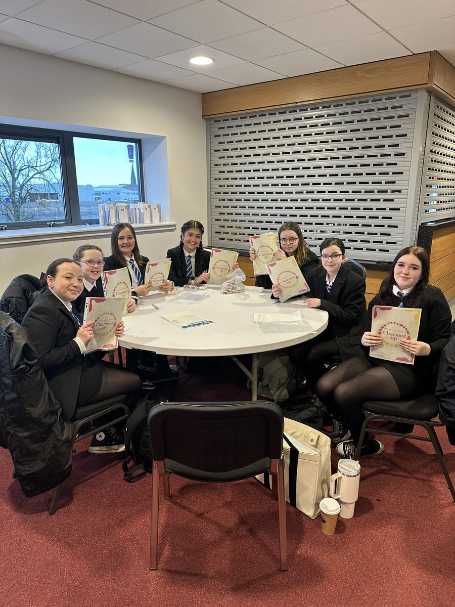 Super proud of my S1 pupils for pitching their business idea today for <a href="/SocEntAcademy/">Social Enterprise Academy Scotland</a> 🥰 they done a great job - well done girls!