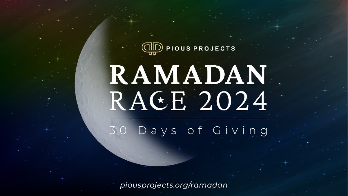 PiousProjects's tweet image. Ramadan Race is back! 
30 campaigns have been carefully selected by our team for each day of Ramadan. 🌙 By subscribing, your donations to these campaigns will be automated. Plus, you’ll be automatically entered in our daily water well giveaway! 

Visit piousprojects.org/ramadan