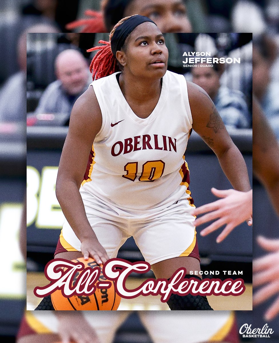 Alyson Jefferson, a senior leader and a 2024 NCAC All-Conference selection‼️ #GoYeo 🗞️ goyeo.com/news/2024/2/28…