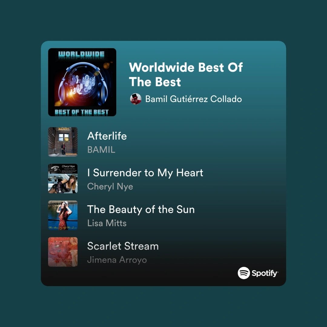 OCDMarch's tweet photo. Thrilled to be included in this playlist featuring a fantastic blend of lively songs and talented musicians! Big thanks to @bamilmusic 🔥🎶
Listen now: https://t.co/78EG3ErneG
#spotify #spotifyartist #spotifyplaylist #playlist #Electrified #instagood #instapost #instatag https://t.co/wVY310GiYD