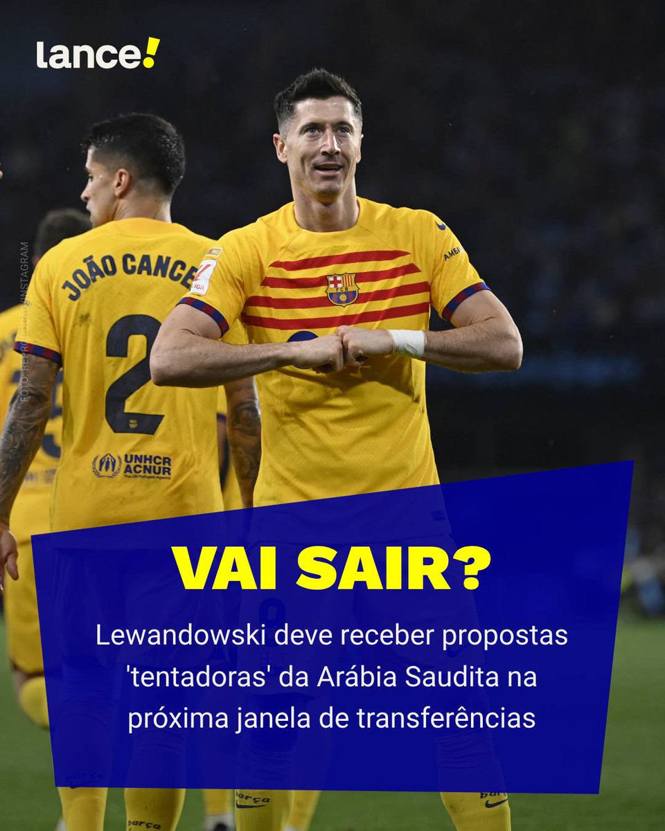 lancenet's tweet photo. MAIS UM? 🤔

Os sauditas QUEREM MUITO Lewandowski para a próxima temporada. O polonês já recebeu ofertas 'generosas', mas preferiu seguir na Espanha.

E aí, quantos gols o homem ia fazer atuando na Arábia Saudita?  👀

#futinter #Lewandowski #Barcelona #SaudiProLeague https://t.co/0vQLXdYrAk