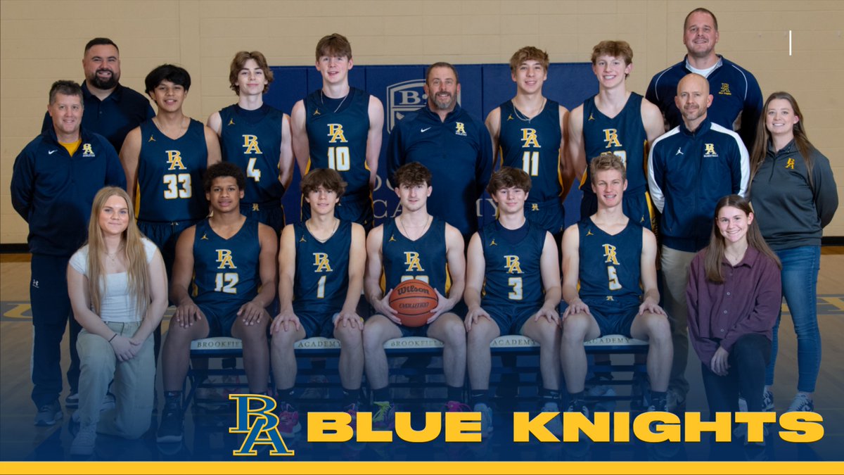 Boys basketball earned the 3 seed in the WIAA playoffs and will host Kettle Moraine Lutheran on Friday, March 1st at 7:00pm in Patriots Hall!  Come on out and cheer them on! To follow the tournament bracket click here: bit.ly/49CFxJq

#bafivestars #brookfieldacademywi