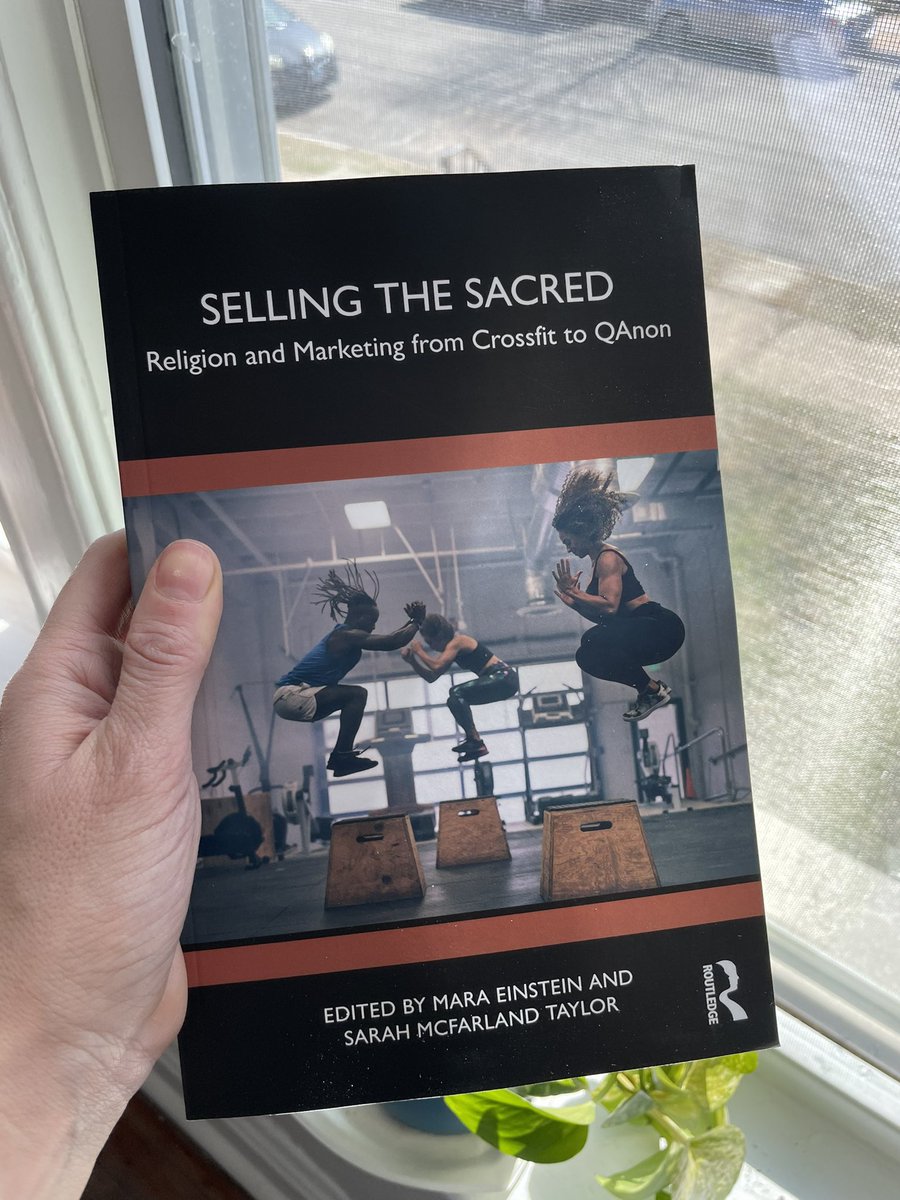 cody_musselman's tweet image. Wow wow wow! It arrived! Stoked to see my essay about cult branding and cult marketing in Selling the Sacred.