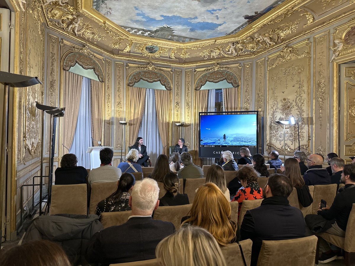 labmol's tweet image. Presentación de JUST Latam, la apuesta de JUSTMAD 2024 (@justfairs) por el arte latinoamericano. En @casamerica con Óscar Garcia y Maria Lightower