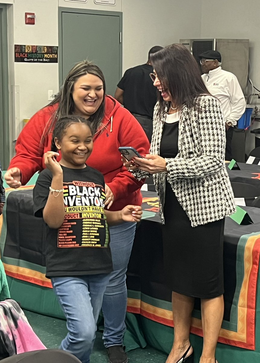 So wonderful to join our transportation department at their annual Black History Month Luncheon today! It is a special celebration of all of the diversity represented across our district.