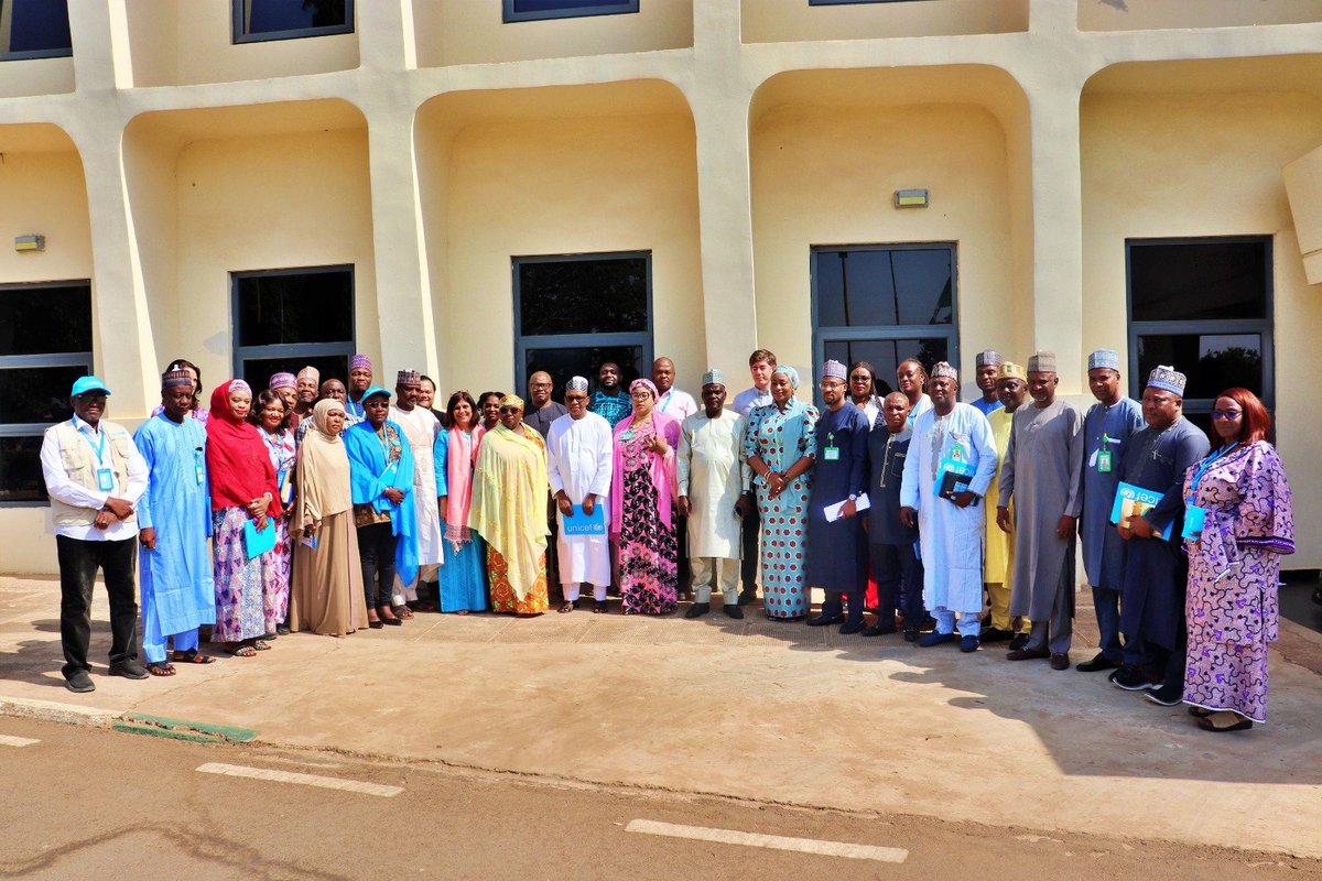 Earlier today, the Commissioner, @HonMonrovia joined the Deputy Governor Dr. Hadiza Sabuwa Balarabe and other Senior Government officials to welcomed a team from the United Nations International Children’s Emergency Fund (UNICEF), Nigeria to Sir Kashim Ibrahim House.