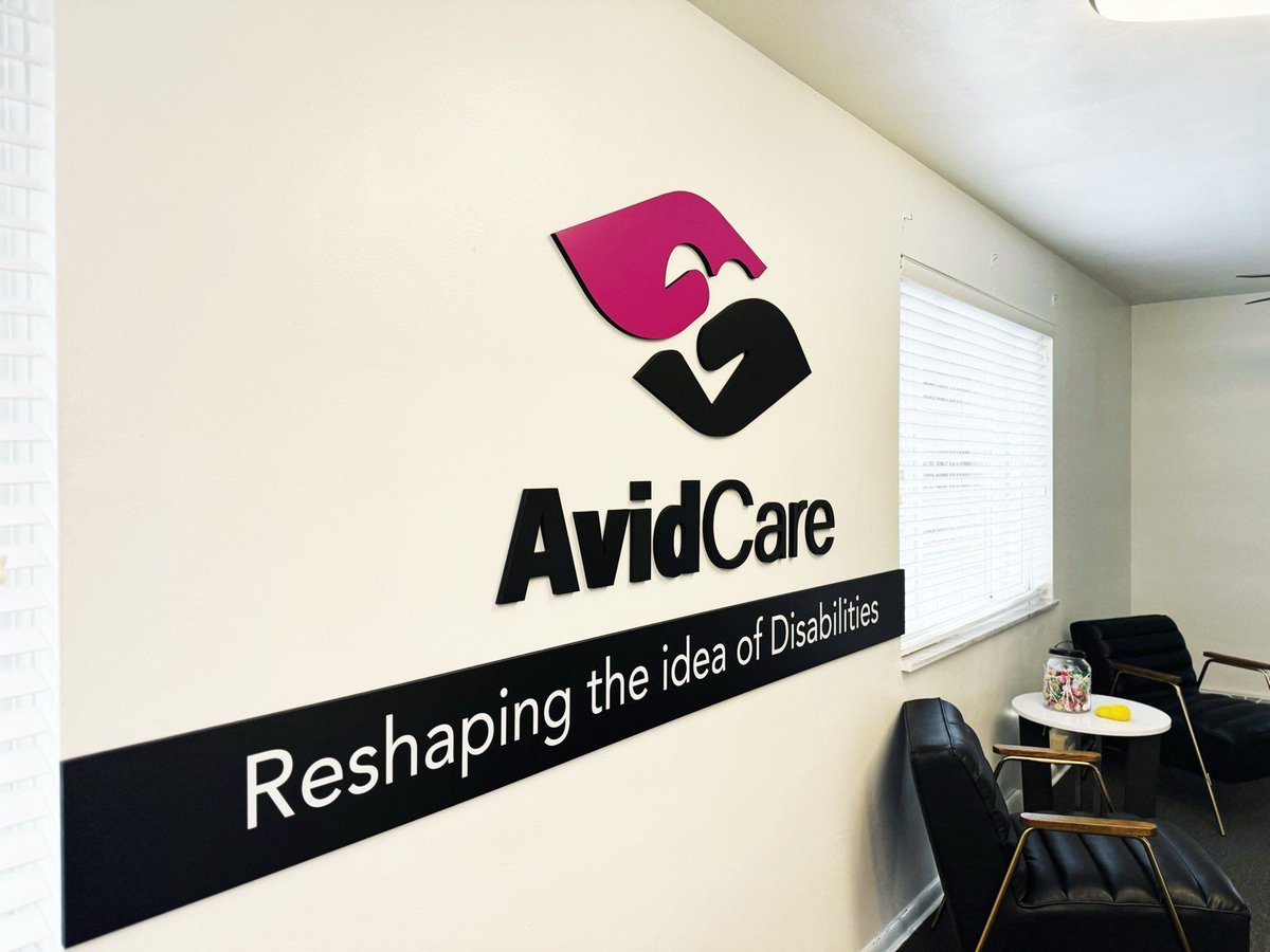 From the driveway, to the door, to the walls, give your guests a friendly welcome with signage! Thank you Avid Care for trusting us with your sign projects! These varieties of signage not only add an aesthetically pleasing touch to your space but also serve as helpful navigation