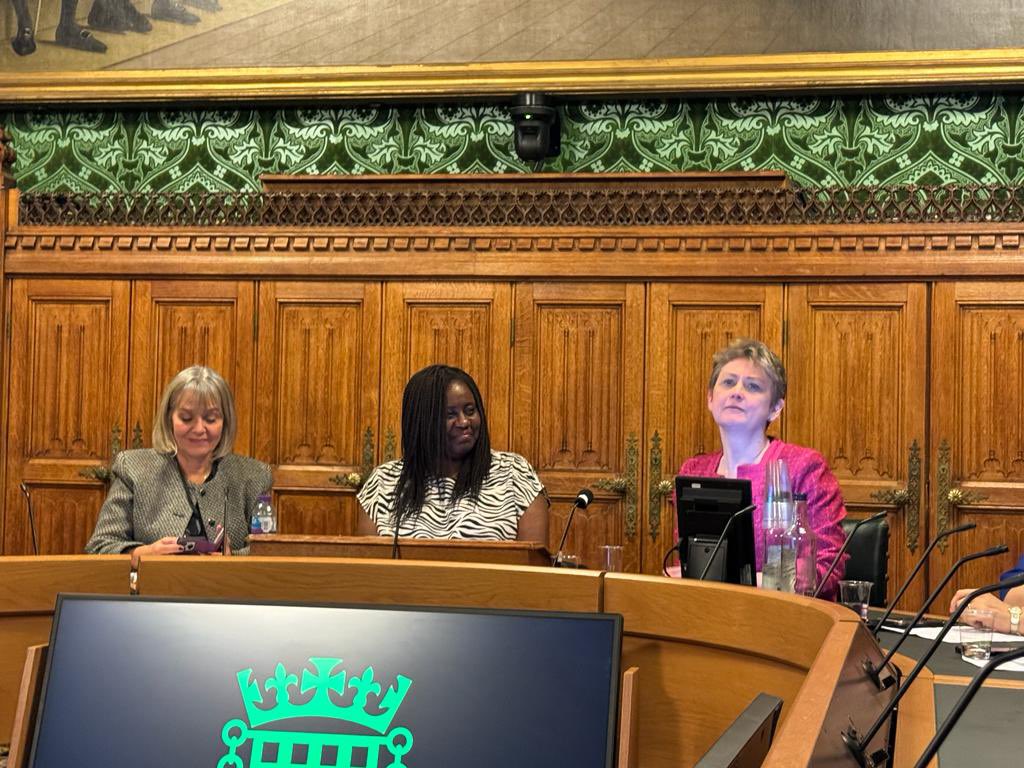 “Whether abuse or threats, very often they are targeted at women.” For us to come together to talk about this felt immensely important.”— @YvetteCooperMP