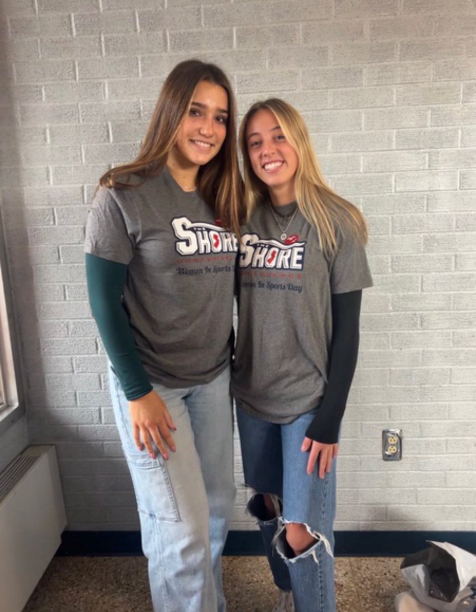 Seniors Sophia Loucopoulos and Alexis Schactman representing South at the Shore Conference Women in Sports Day! <a href="/JRCarroll4/">Rich Carroll</a> <a href="/DrRinellaMTPS/">Patrick Rinella</a> @MTPSMattkirk <a href="/soccer26mom/">Dr. Jessica Alfone</a>