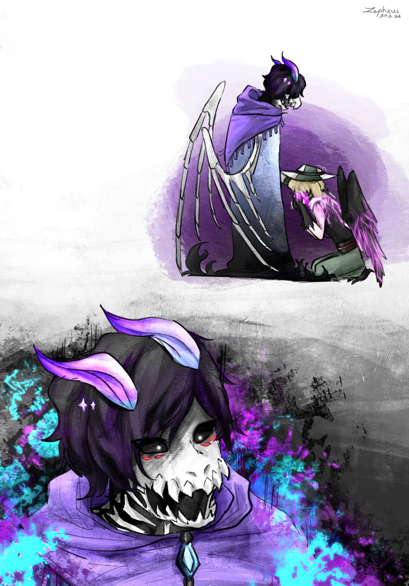 zeph_eus's tweet photo. A Match into Water

Local reaper about to throw hand with a different dimension king
 #deathduo #missafanart #philzafanart #qsmpfanart #QSMP2024 https://t.co/aokbeA4uv6
