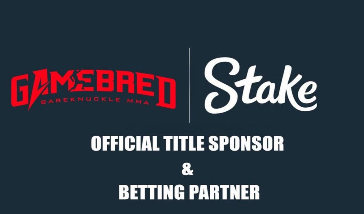 Stake is the official title sponsor & betting partner for Gambred FC ✍️🎰 @GamebredFC | #TheMMAHour