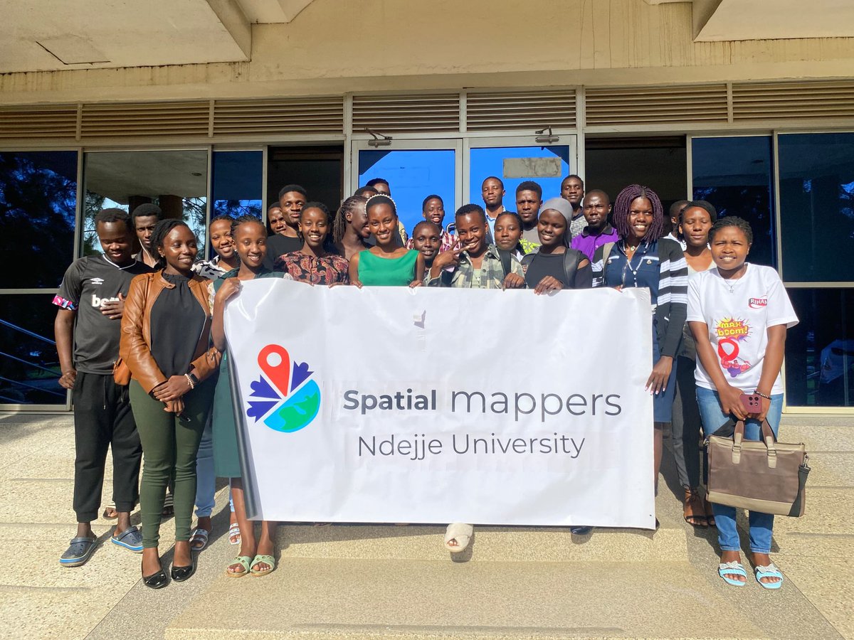 It was a mappy Wednesday at the mapathon.@NdejjeUnive.thank you team!