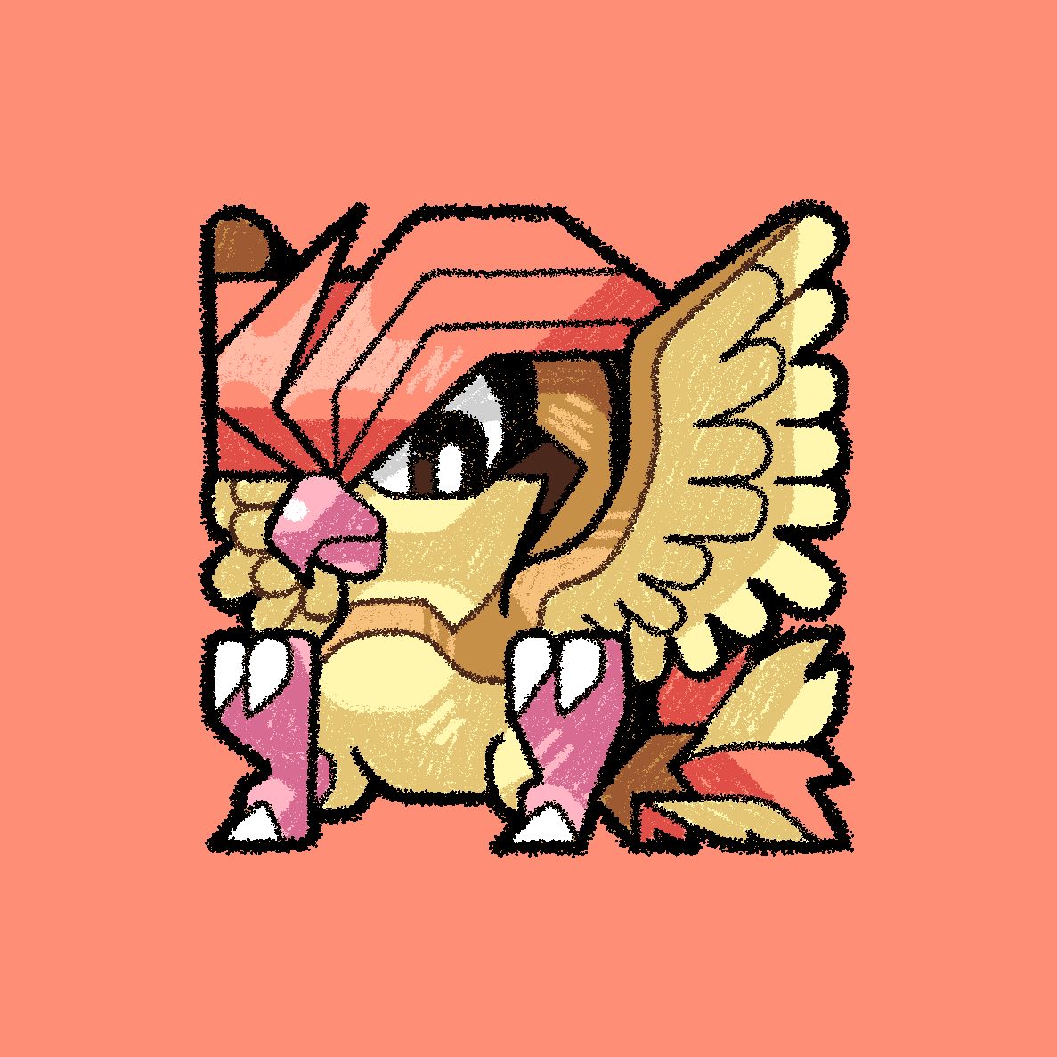 drowerdex's tweet photo. N°0017: Pidgeotto

Su extraordinaria vitalidad y resistencia le permiten cubrir grandes distancias del territorio que habita en busca de presas

#artistsontwitter #pokemonfanart #pokedex https://t.co/D0ue6tkMgt